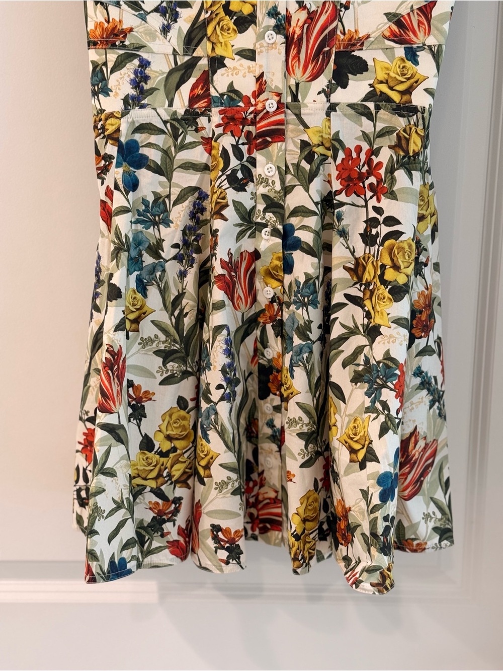 NEW Alice+Olivia KIM PANELED CORSET FLARED MINI SHIRT DRESS - Picture 9 of 16